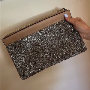 Elegant Glitter Clutch Bag